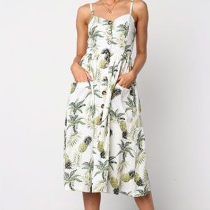 Pineapple sundress